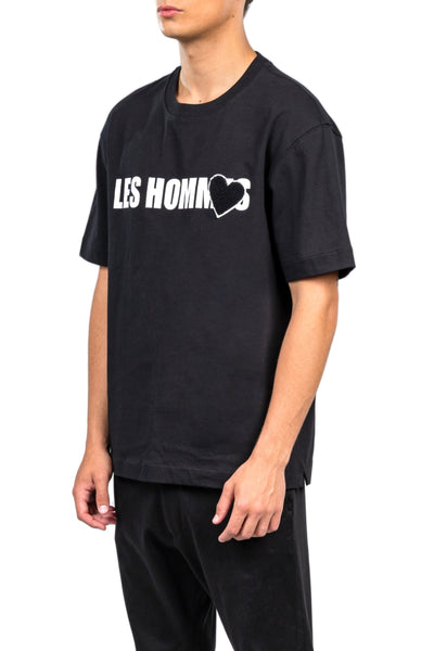 INIMIGO x Les Hommes Heart Logo Patch Comfort T-shirt