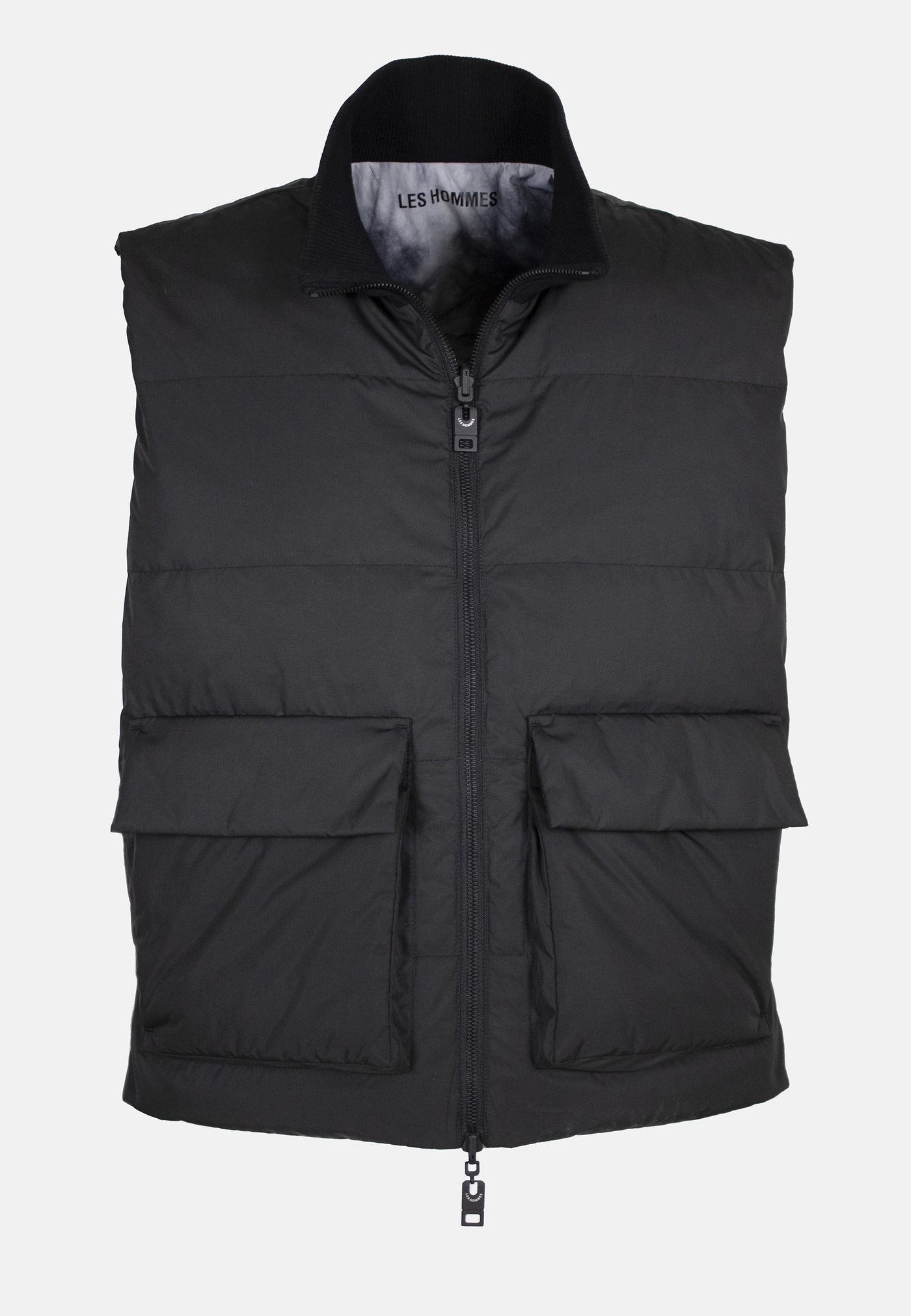 242L02001    REVERSIBLE GILET WITH DIGITAL PRINT