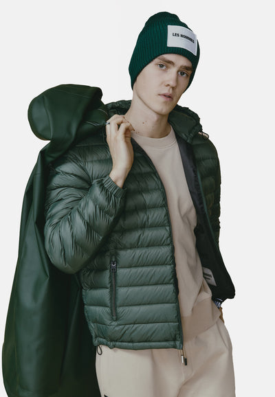242L02010    RUBBER PARKA + DUCK DOWN JACKET