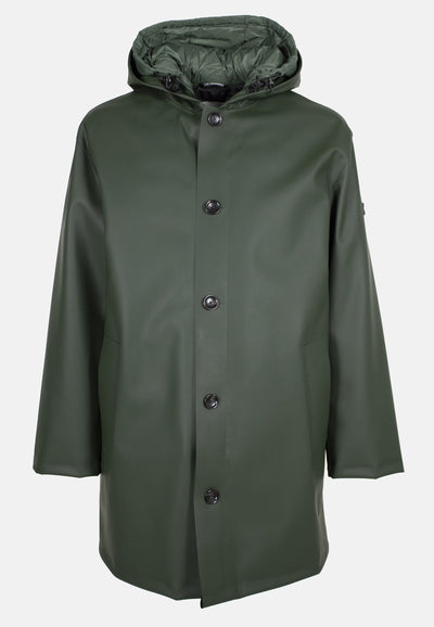 242L02010    RUBBER PARKA + DUCK DOWN JACKET