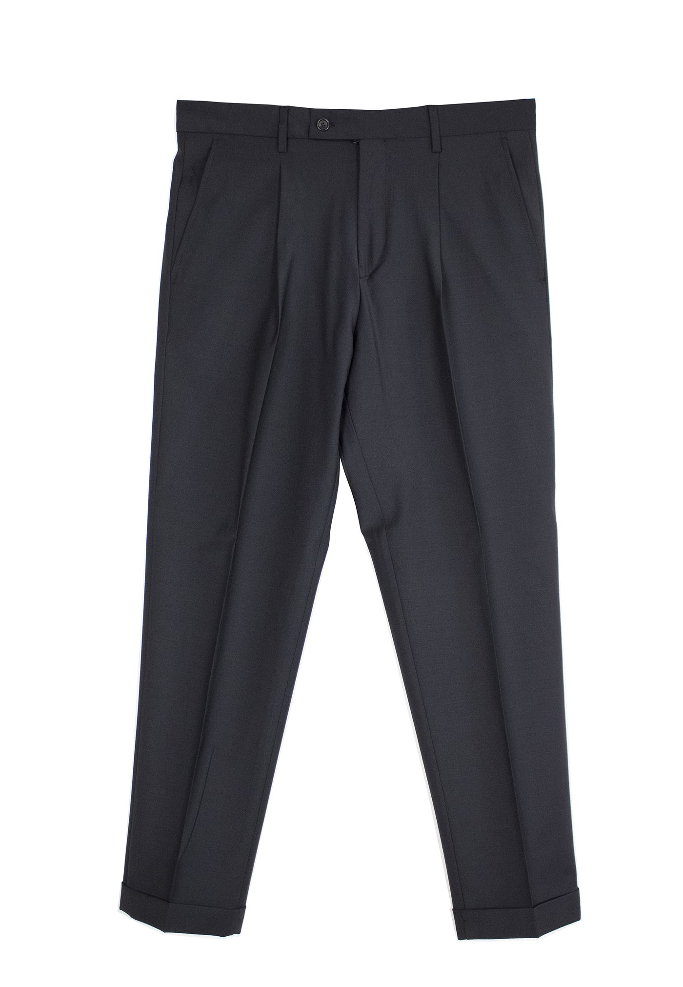 242L06009    TROUSERS 1 PINCE WOOL MIXTURE