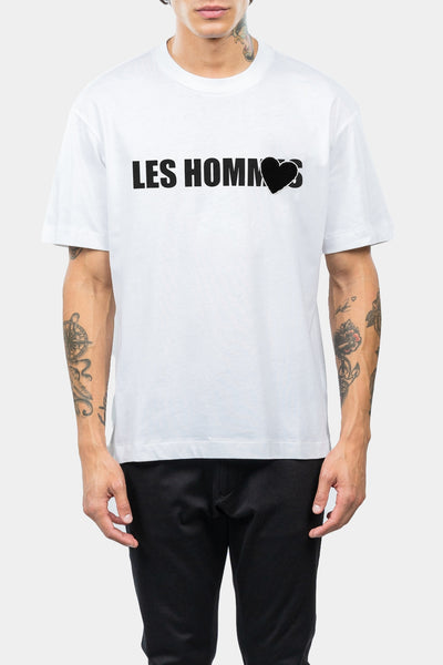 INIMIGO x Les Hommes Heart Logo Patch Comfort T-shirt