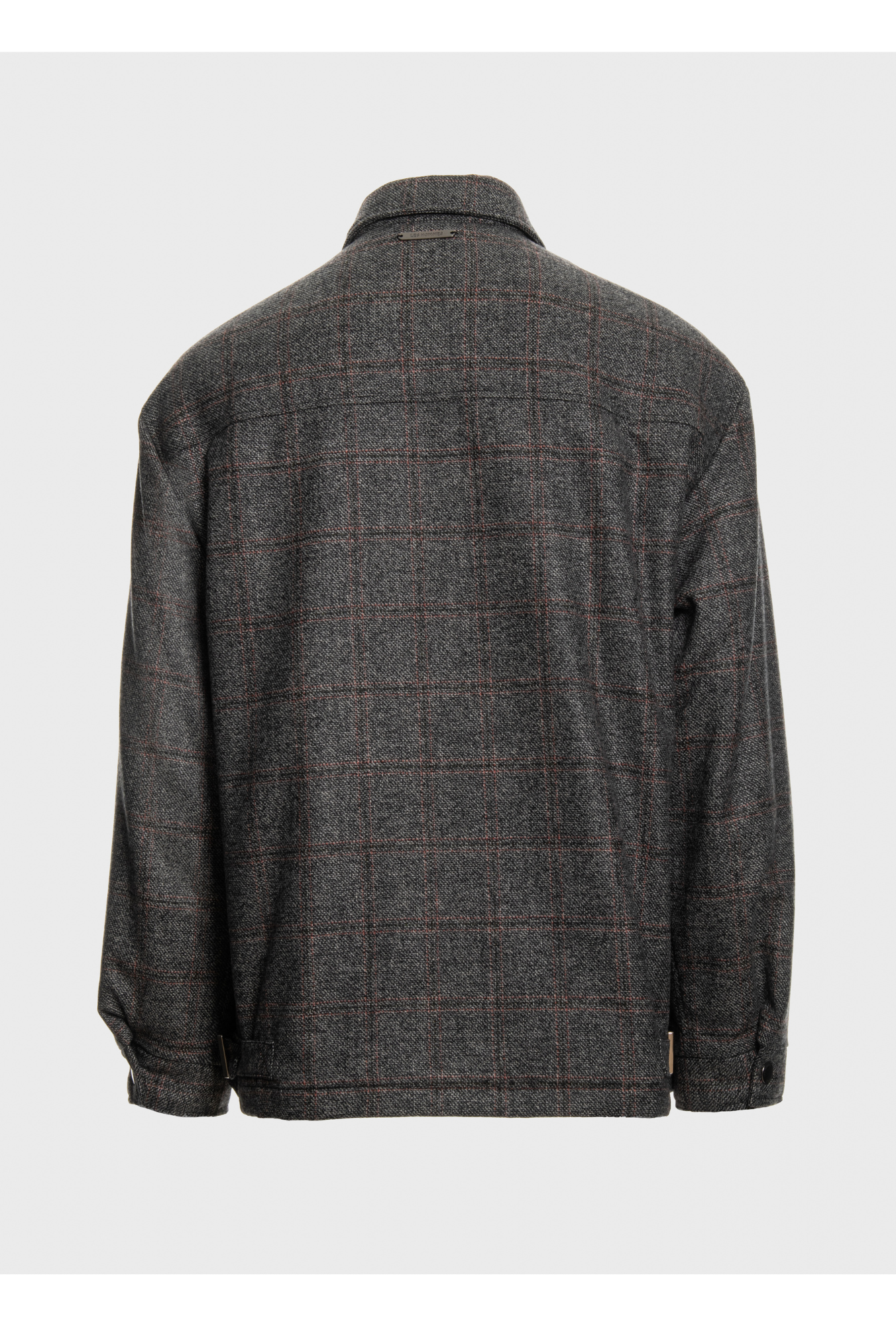 Padded shirtwool coat check