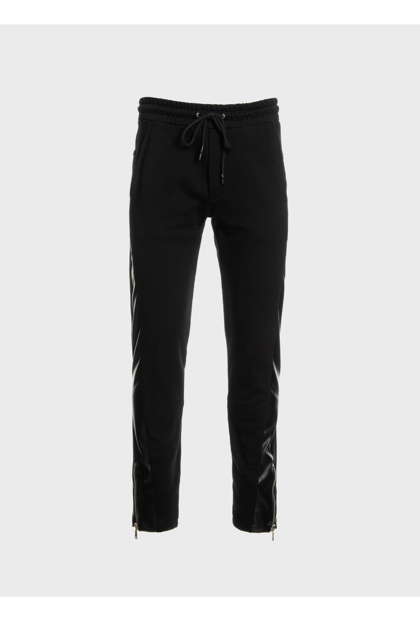 Jogging with bottom zips