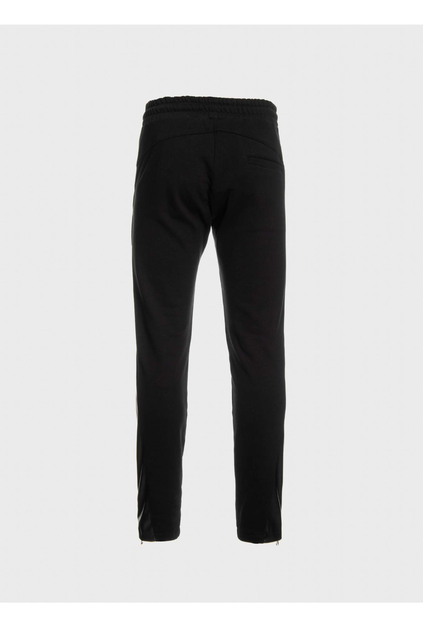 Jogging with bottom zips