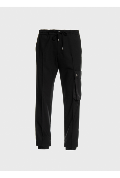 Comfy classic pants with one pocket