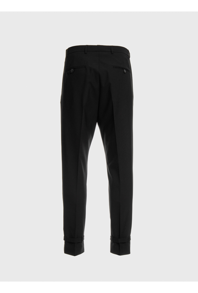 Classic pant with high waste and strips