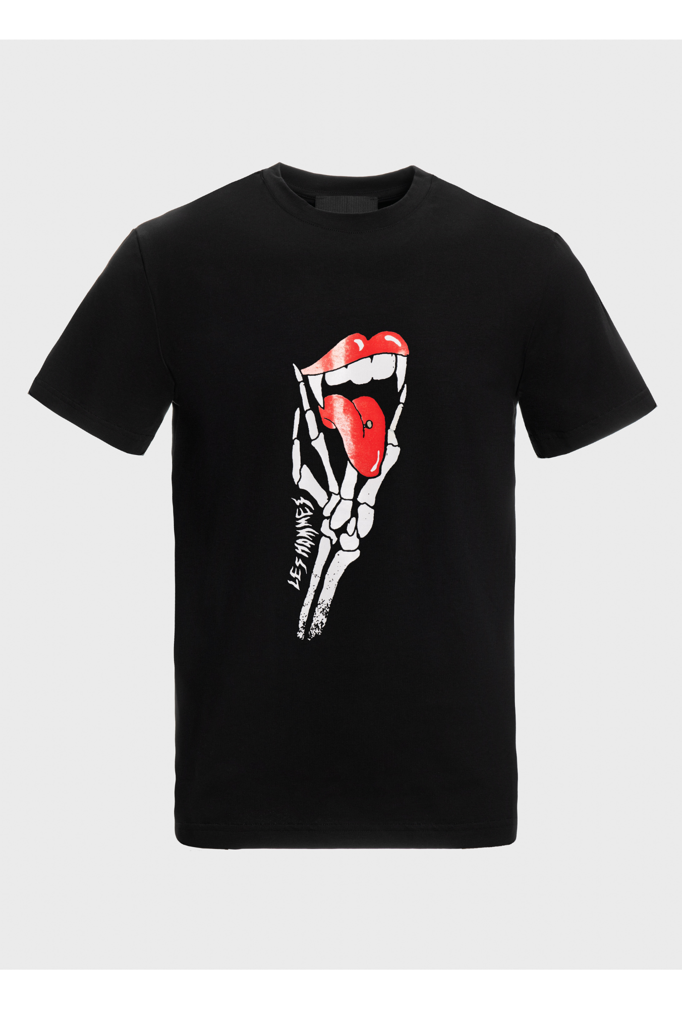 Tongue prank print