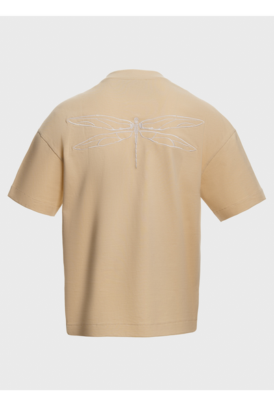 Dragonfly embrodery front and back