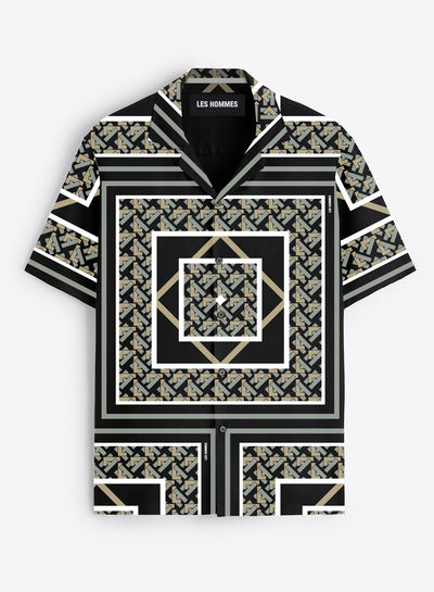 FOULARD MONOGRAM BOXY SHIRT