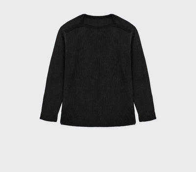 RIBBED PULLOVER
