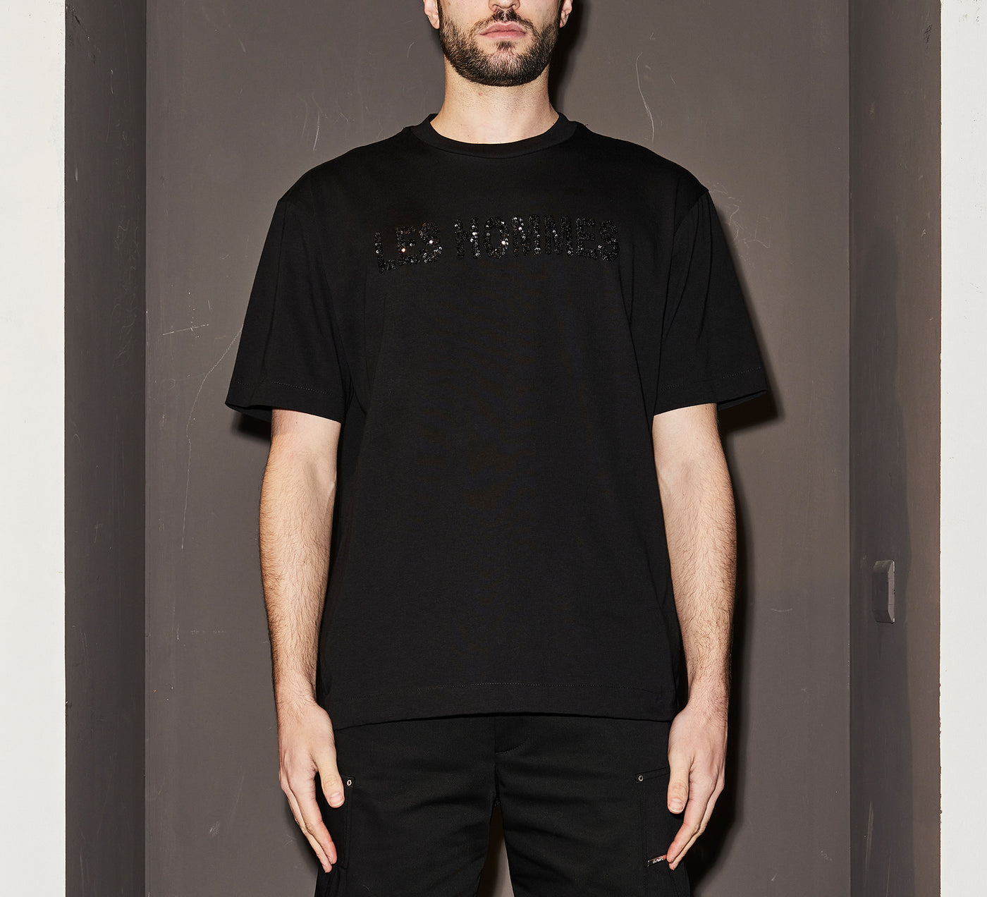 LHB2520001  T-shirt LOGO PAILLETTES