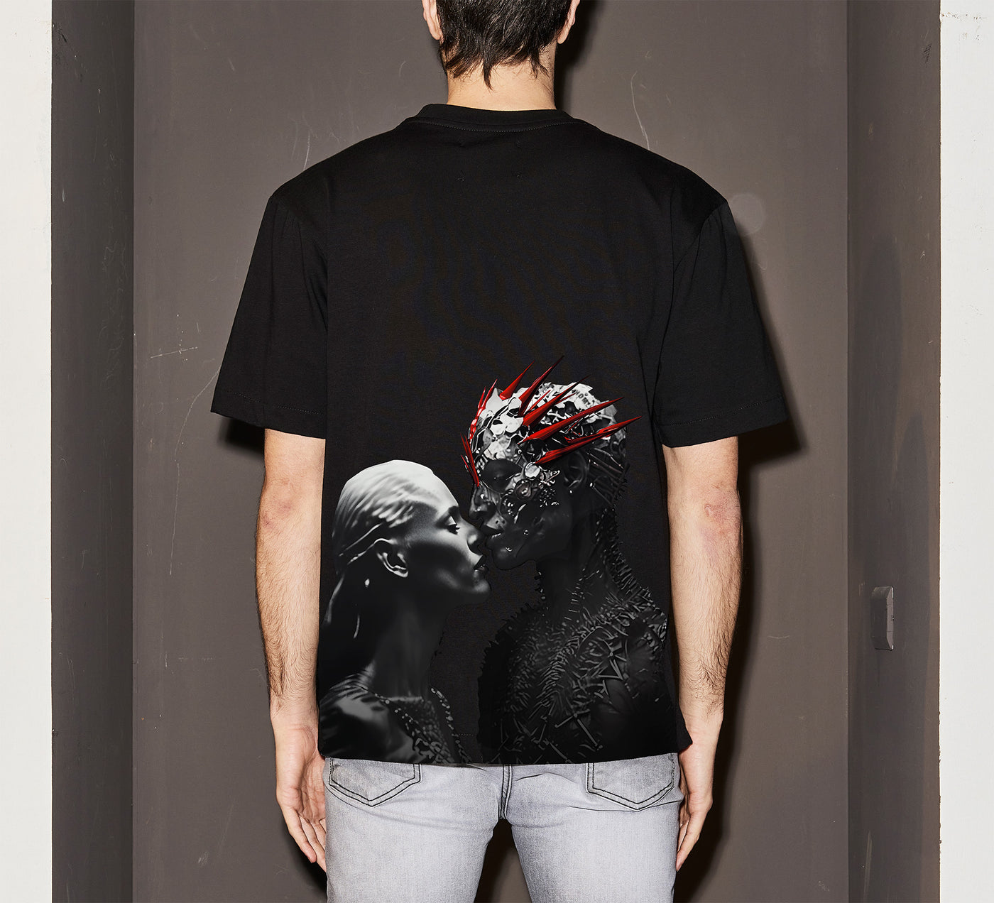 LHB2520004  T-shirt BACK KISS