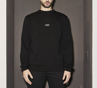 LHB2521008  Roundneck back piercing sweatshirt