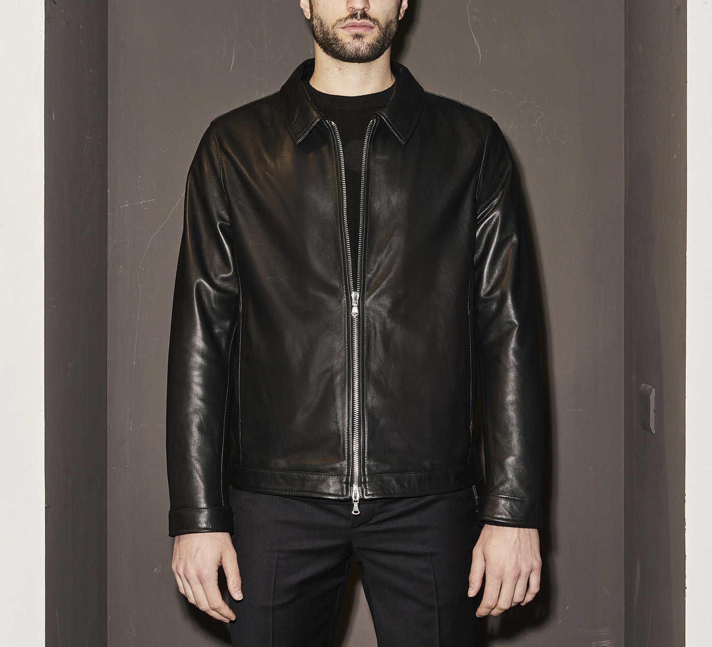 LHB2524002  Leather Jacket