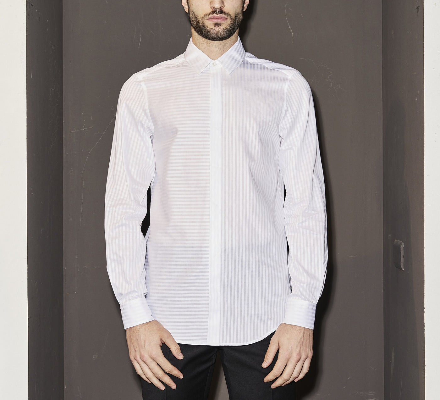 LHB2528001  Stripes Shirt